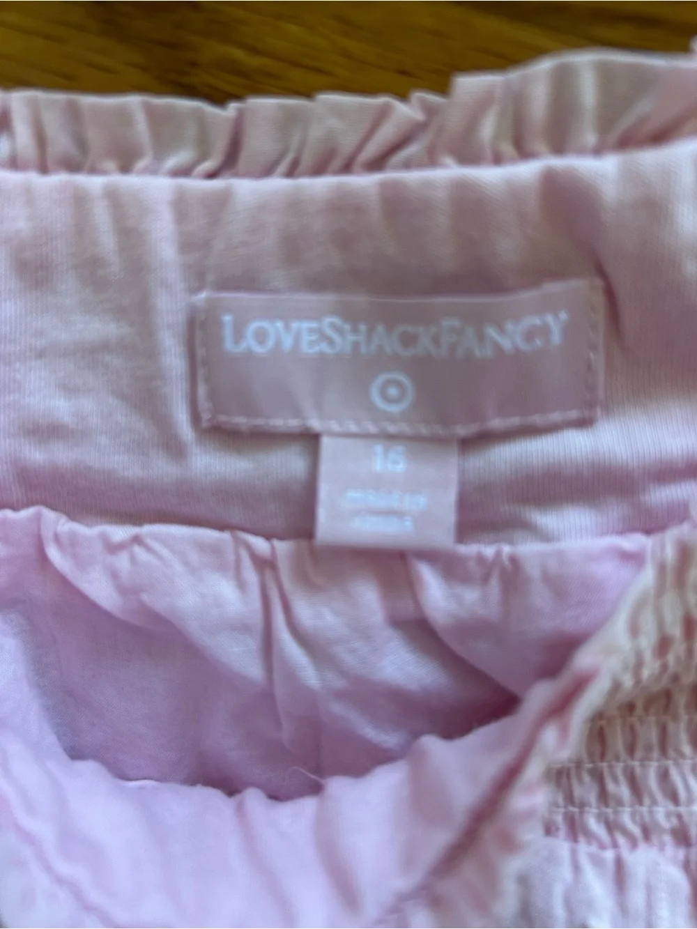 LoveShackFancy Pink Ruffle Tank & Skirt Matching Set